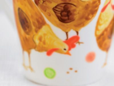 Hand Painted Hen Ceramic Tutorial