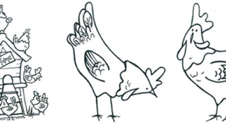 Hen & Chicken Coop Template Hen & Chicken Coop Template