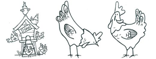 Hen & Chicken Coop Template