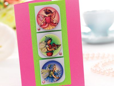 Spiritual Fairy Card Design