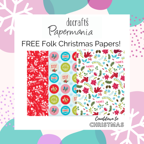 Countdown to Christmas: docrafts Papermania Folk Christmas Papers