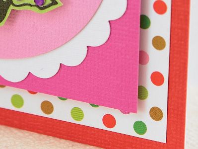 Gem Glitzy Christmas Tree Card