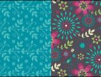 Contemporary purple & Blue Free Papers