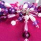 Crepe Paper & Silk Dupion Beaded Table Decorations