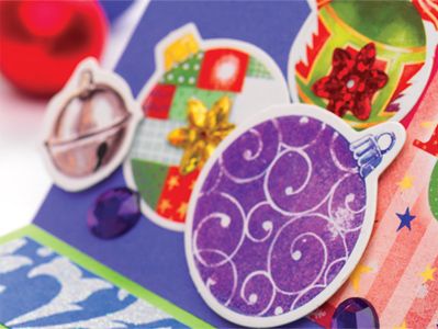 Jazzy Noel Christmas Card