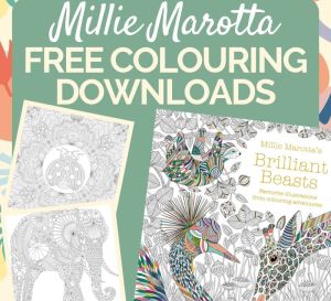 Millie Marotta Free Colouring Downloads