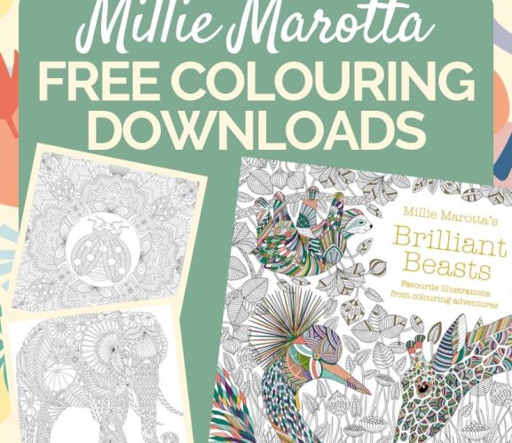 Millie Marotta Free Colouring Downloads