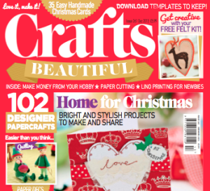 Crafts Beautiful December 2013 (issue 261) Template Pack