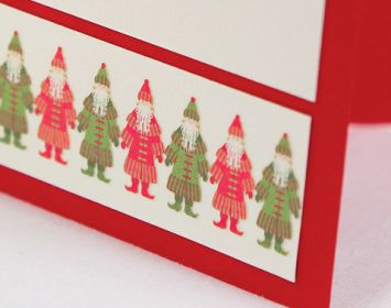 Santa Stop Here Christmas Card Santa Stop Here Christmas Card