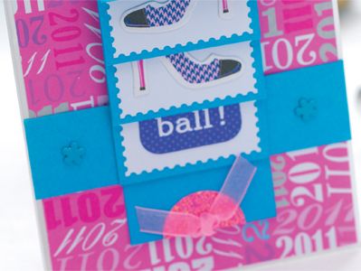 Panelled Joy Sentiment Christmas Card