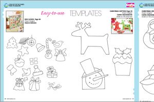 Crafts Beautiful December 2010 (issue 222) Template Pack