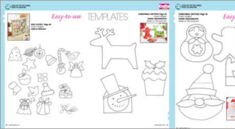 Crafts Beautiful December 2010 (issue 222) Template Pack Crafts Beautiful December 2010 (issue 222) Template Pack