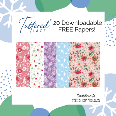 Countdown to Christmas: 20 Tattered Lace Printable Papers Countdown to Christmas: 20 Tattered Lace Printable Papers