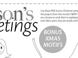 Christmas Appliqué Motifs Christmas Appliqué Motifs