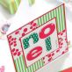 Chipboard Letter Noel Christmas Card