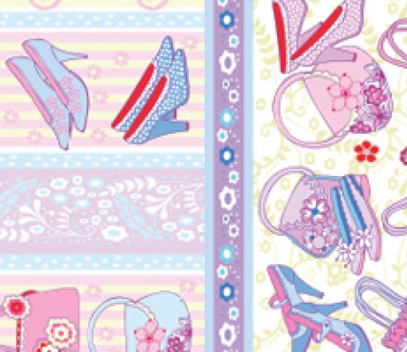 Handbag & Shoes Print Free Papers