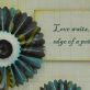 Grungy Rosette Love Card