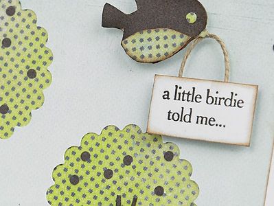 Distressed Shabby Chic  Bird All Occasion Cards