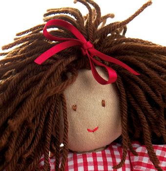 Gingham Stitched Dolly Pattern