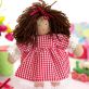 Gingham Stitched Dolly Pattern