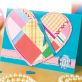 Patchwork Paper Heart Card