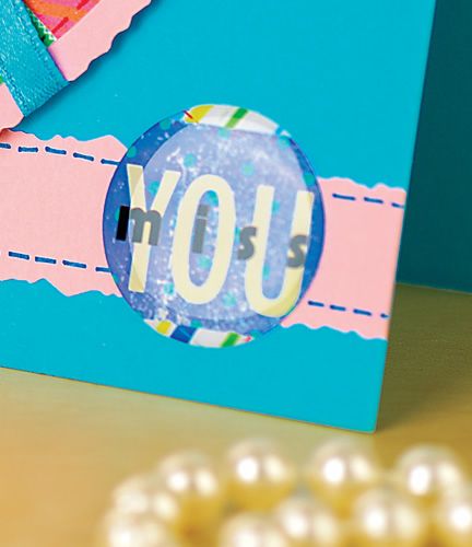Patchwork Paper Heart Card