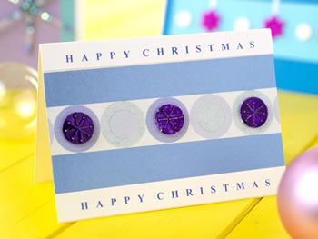 Fimo Clay & Beaded Charms Christmas Cards