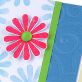 Stamped & Embossed Basic Flower Greeting Card