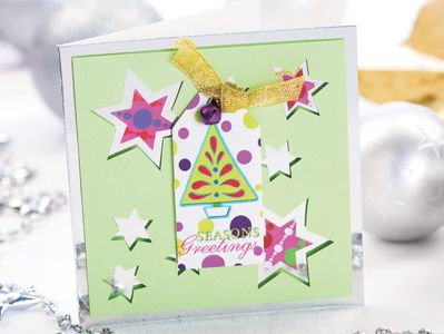 Shaped Aperture Christmas Cards