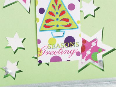 Shaped Aperture Christmas Cards