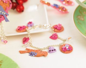 Girl’s Bird Clay Jewellery Set