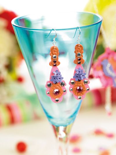 Girl’s Bird Clay Jewellery Set