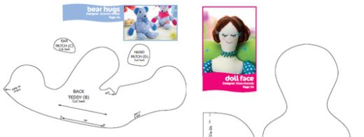 Dolly & Teddy Templates