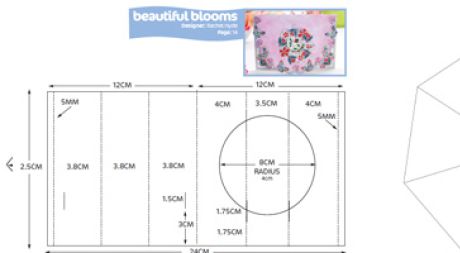 Floral Gift Box Template Floral Gift Box Template