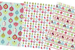 Whimsical Christmas Free Papers