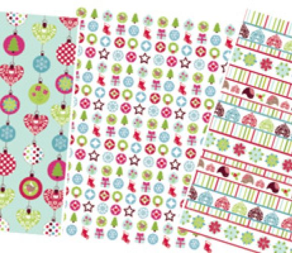 Whimsical Christmas Free Papers