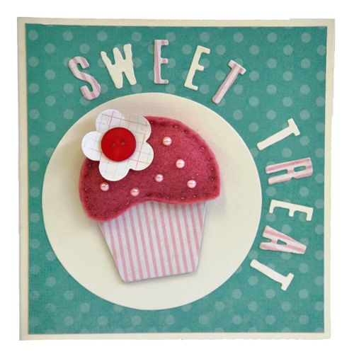 Die-cut Cupcake Birthday Cards