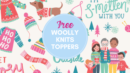 FREE Woolly Knits Card Toppers