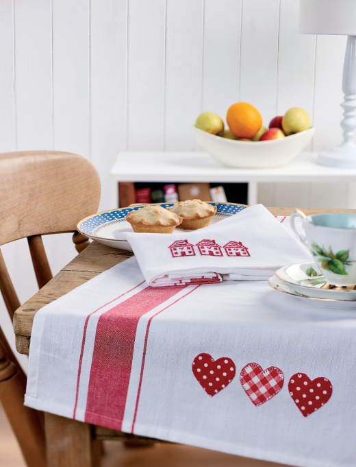 Cross-Stitch Tea Towels