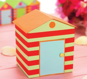 3-D Beach Huts