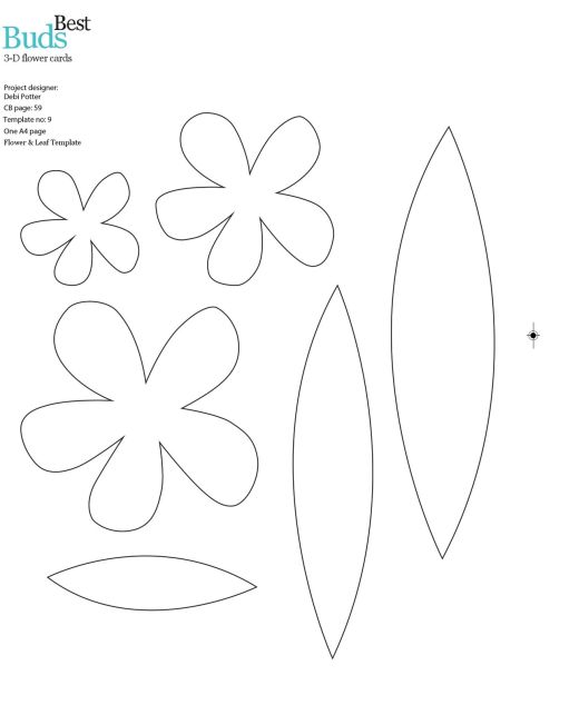 3-D Flower Cards