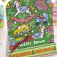 Vintage Toy Themed Christmas Card