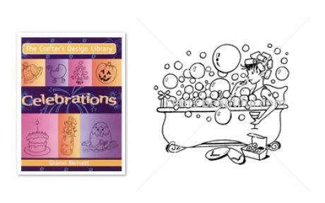 Bubble Bath Mother’s Day Free Digital Stamp