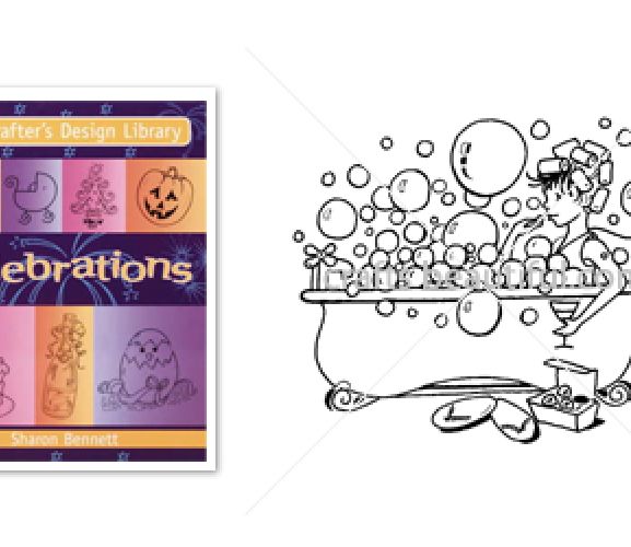 Bubble Bath Mother’s Day Free Digital Stamp