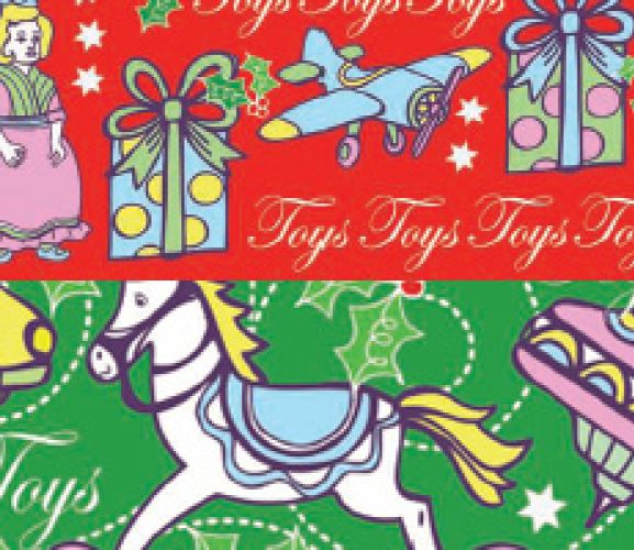 Vintage Christmas Free Card Toppers