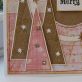 Pink Punched Christmas Card