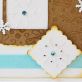 Embossed Noel Christmas Card