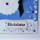 Snowflake Stamped Christmas Card