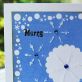 Snowflake Stamped Christmas Card