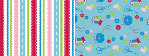 Haberdashery Themed Free Papers
